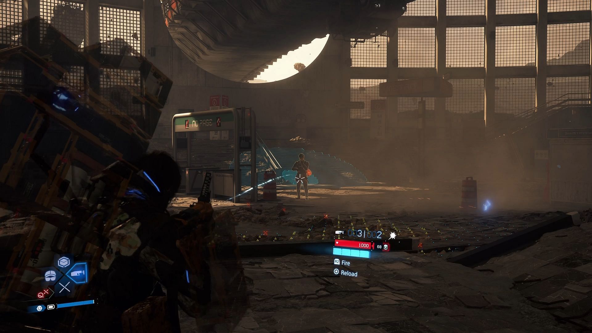 Neil can turn invisible and also teleport (Image via Sportskeeda Gaming || Sony Interactive Entertainment)